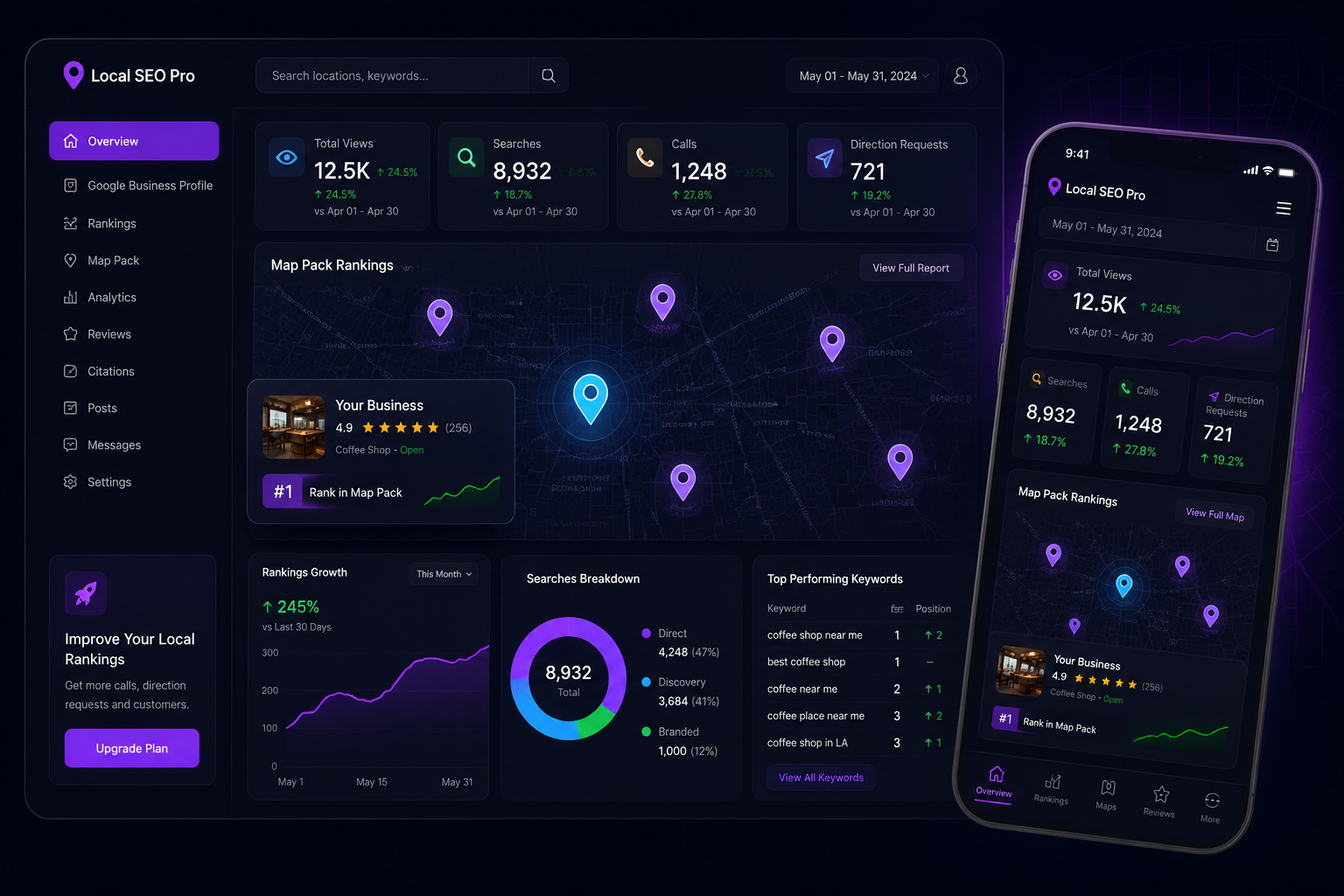 Local SEO Dashboard