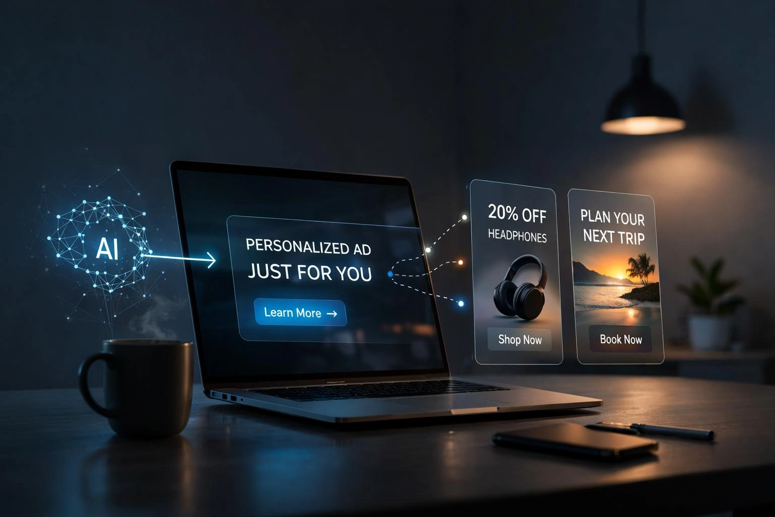 Remarketing and digital advertising campaign