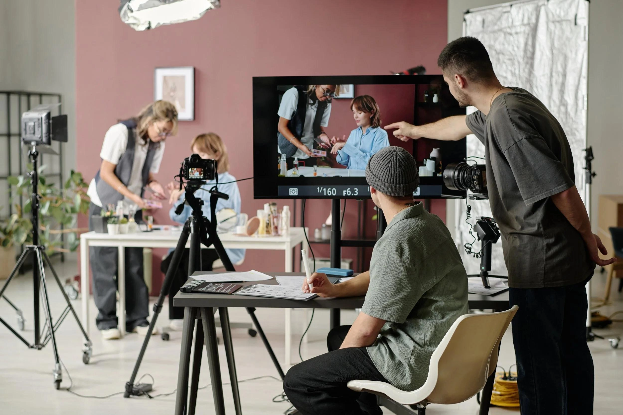 Beauty brand visual storytelling